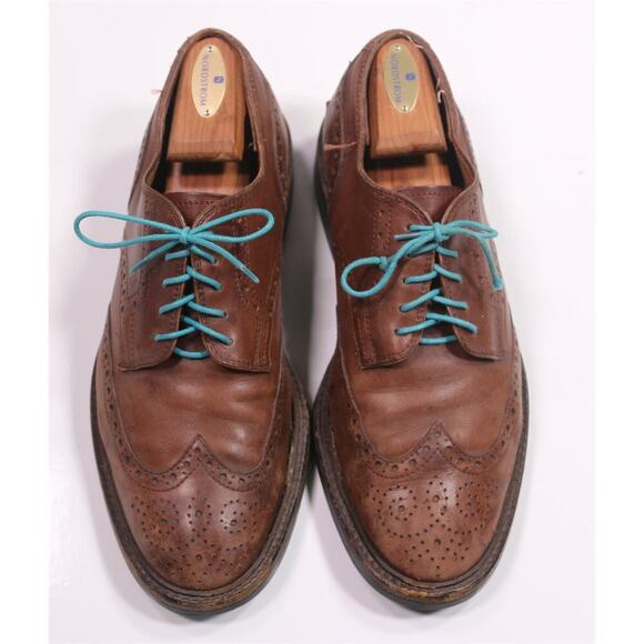 Tod\'s Brown Wingtip Leather Oxford Dress Shoes Men\'s US 9 main image 6